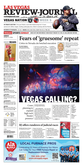 Cover of Las Vegas Review-Journal (Sunday)