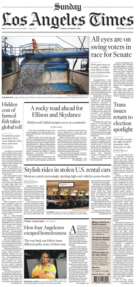 Cover of Los Angeles Times (Sunday)