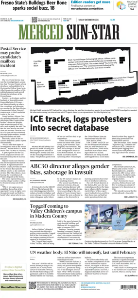Cover of Merced Sun-Star (Weekend)