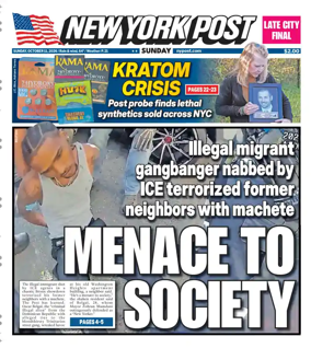 Cover of New York Post