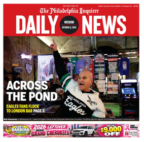 Cover of Philadelphia Daily News