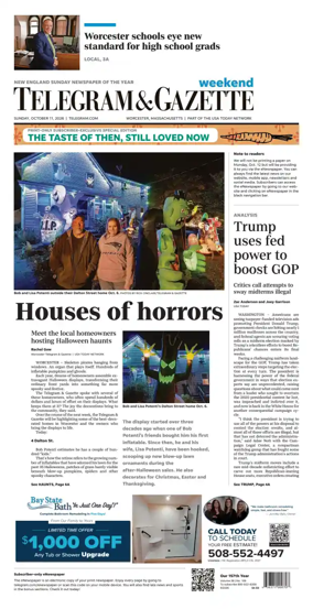 Cover of Telegram & Gazette