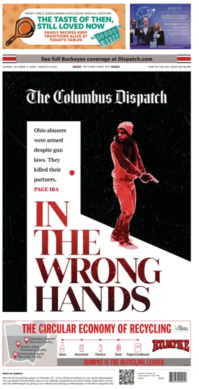Cover of The Columbus Dispatch