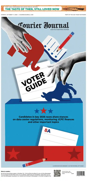 Cover of The Courier-Journal (Louisville)