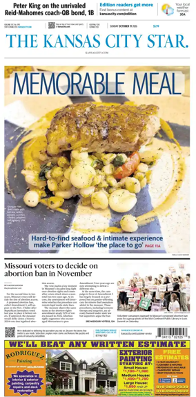 Cover of The Kansas City Star (Sunday)