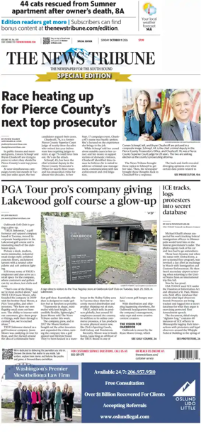 Cover of The News Tribune