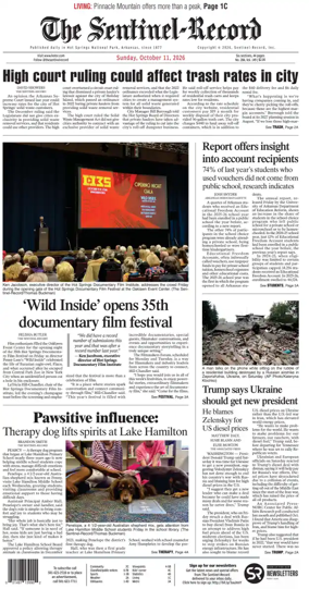 Cover of The Sentinel-Record
