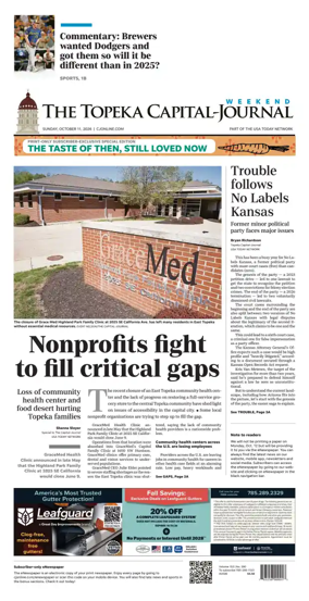Cover of The Topeka Capital-Journal