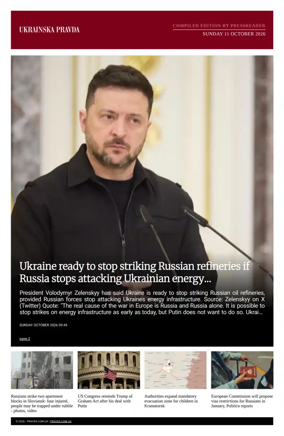 Cover of Ukrainska Pravda