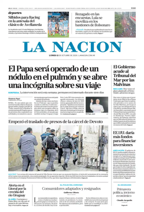 Cover of La Nacion