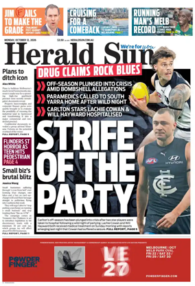 Cover of Herald Sun