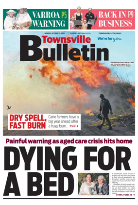 Cover of Townsville Bulletin