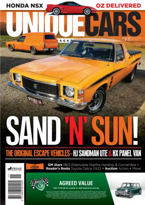 Cover of Unique Cars Australia