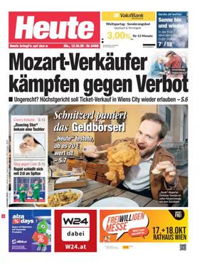 Cover of Heute - Wien Ausgabe