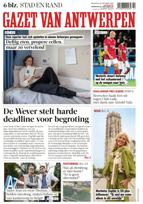 Cover of Gazet van Antwerpen Stad en Rand