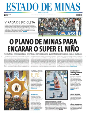 Cover of Estado de Minas (Brazil)