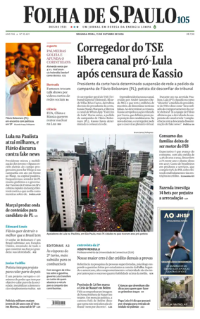 Cover of Folha de S.Paulo