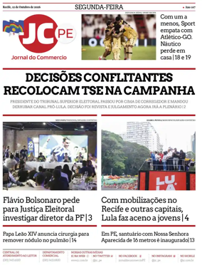 Cover of Jornal do Commercio