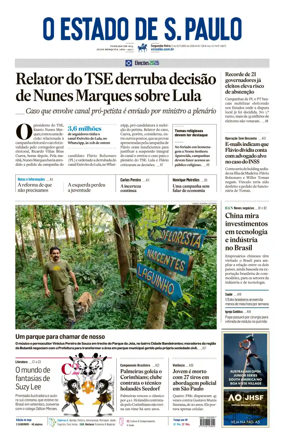 Cover of O Estado de S. Paulo