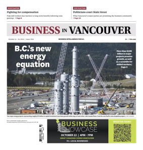 Cover of Business in Vancouver