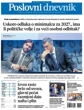 Cover of Poslovni Dnevnik