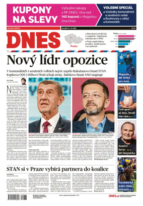 Cover of Dnes Prague Edition