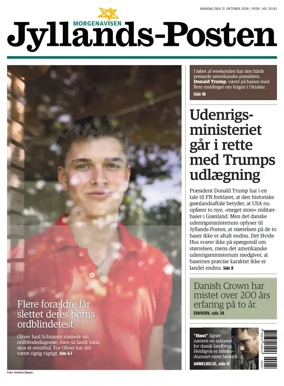 Cover of Jyllands-Posten