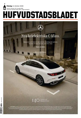 Cover of Hufvudstadsbladet