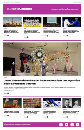 Cover of Euronews Culture (French)