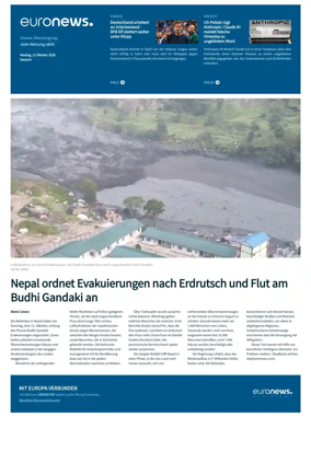 Cover of Euronews (German Edition)