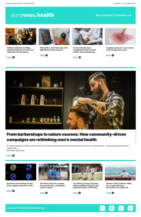 Cover of Euronews Health (English) Compiled Edition