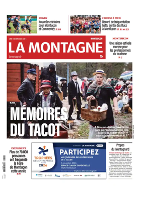 Cover of La Montagne (Montlucon)