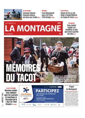 Cover of La Montagne (Vichy)