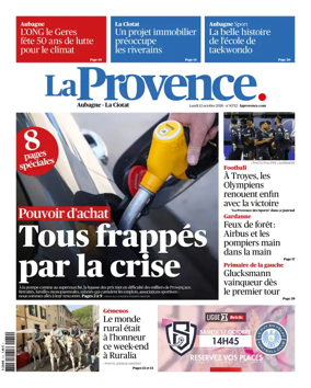 Cover of La Provence Aubagne-La Ciotat