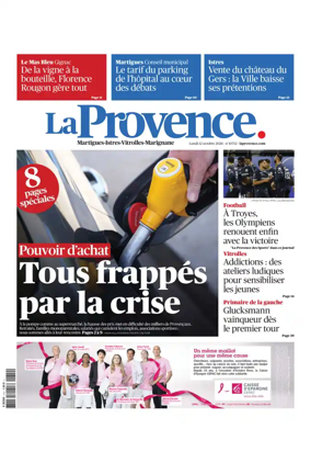 Cover of La Provence Martigues-Istres-Vitrolles-Marignane