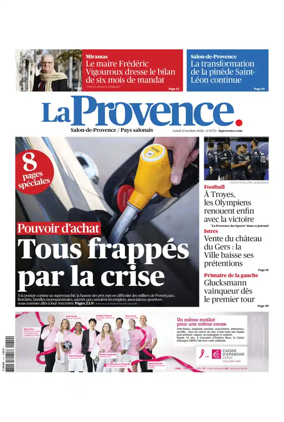 Cover of La Provence Salon-de-Provence / Pays salonais
