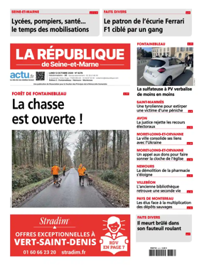 Cover of La Republique de Seine-et-Marne (Edition C)