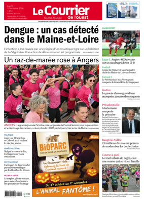 Cover of Le Courrier de l’Ouest (Nord Anjou)
