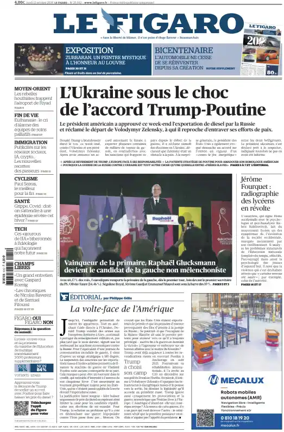 Cover of Le Figaro