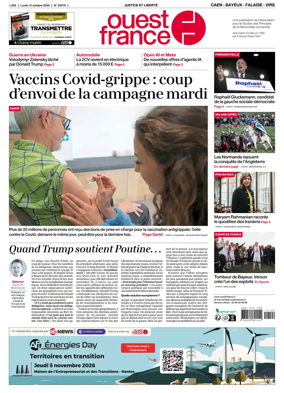 Cover of Ouest France (Caen - Bayeux - Falaise - Vire)