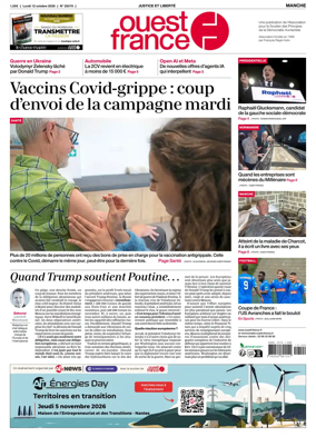 Cover of Ouest France (Manche)