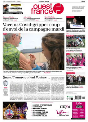 Cover of Ouest France (Orne)