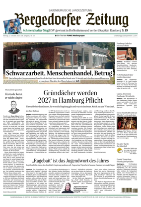 Cover of Bergedorfer Zeitung