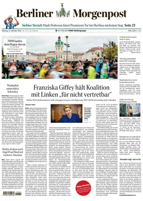 Cover of Berliner Morgenpost