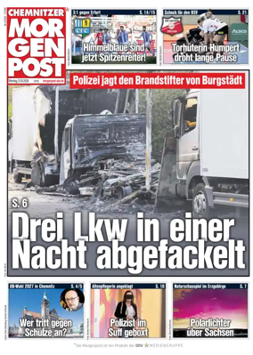 Cover of Chemnitzer Morgenpost
