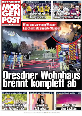 Cover of Dresdner Morgenpost