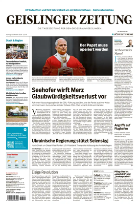 Cover of Geislinger Zeitung