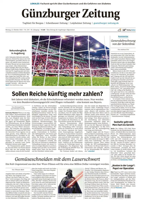 Cover of Guenzburger Zeitung