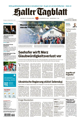 Cover of Haller Tagblatt