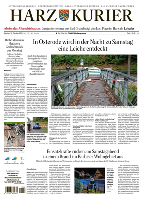 Cover of Harz Kurier